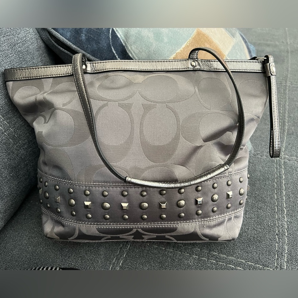 Studded Coach Bag